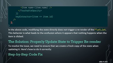 How to Fix FlatList Rendering Issues with React Hooks in React Native