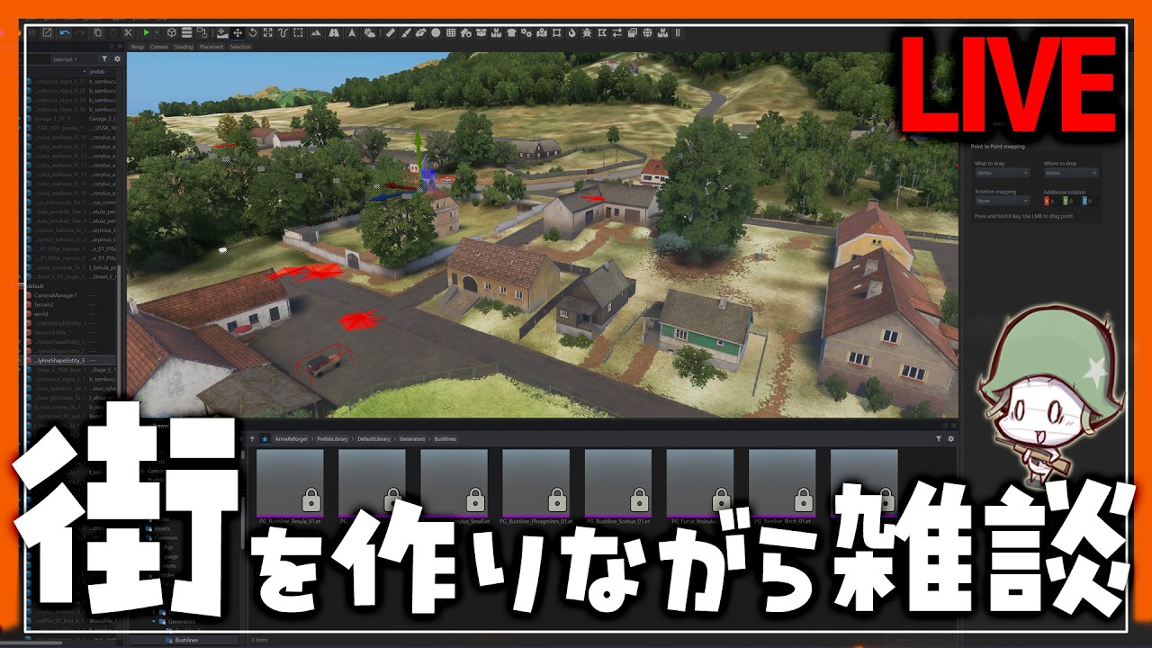 【生配信】皆で楽しく遊べそうなMAPを作りながら雑談枠【ARMA REFORGER】