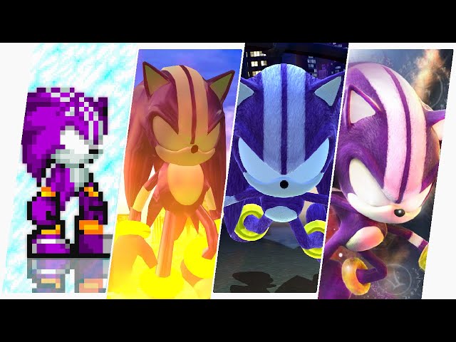 The Unofficial Evolution of Darkspine Sonic in Sonic Games 