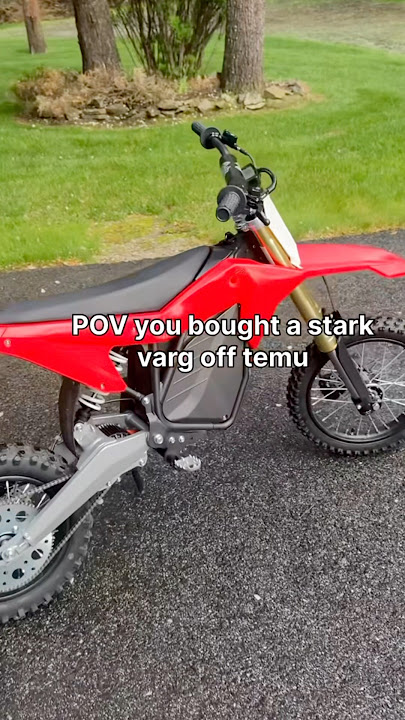 Temu Stark Varg E-Bike 👀😂
