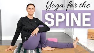 Yoga For the Spine - Gentle Yoga Flow | Yoga with Rachel