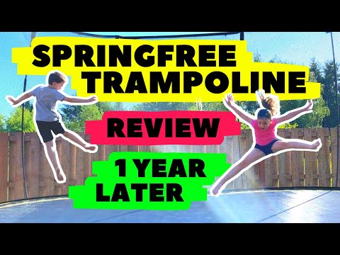 Springfree Trampoline Review 1 Year Later! Is it worth it?