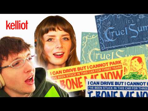 kel and elliot design bumper stickers!