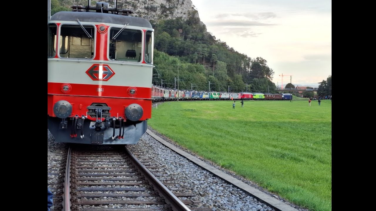 Jubilé des 60 ans des Re 4/4 ll : l'événement ferroviaire de l'année !