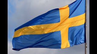 Sweden's national anthem on March 15, 2023 in the Chancellery