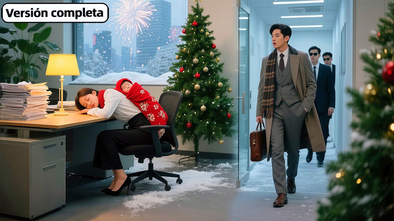 Trabajando Tarde,La Mamá Soltera Cae Dormida En La Oficina! Pero El CEO Pasa&Se Enamora Al Instante!