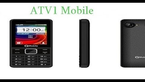 qmobile atv 1 boot key
