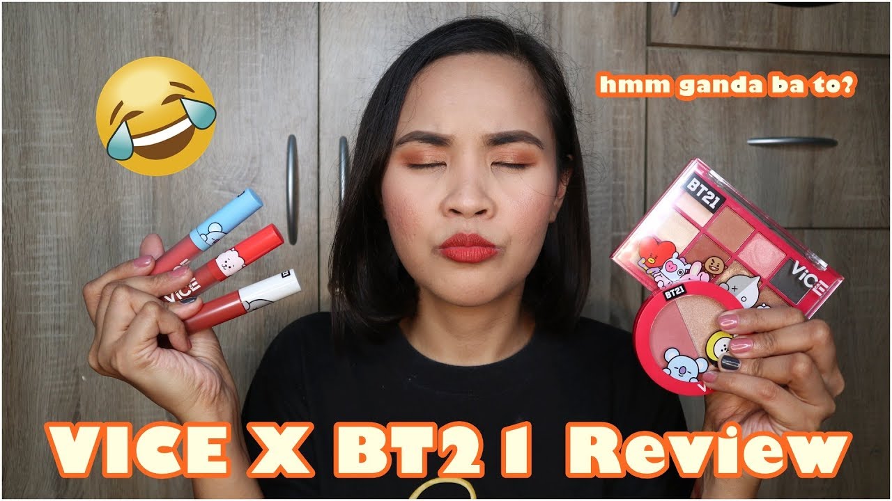 Vice Cosmetics X BT21 Review | PH |