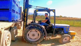 Türk Mucit Traktörden Forklift Yapmış.! Helal Olsun