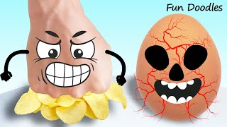Fun Doodles with Annoying Orange: Egg of Death - Everything is Better With Doodles