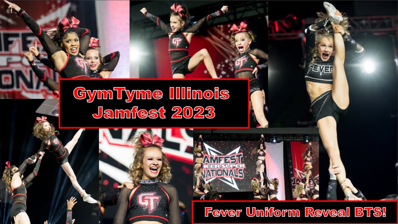 GymTyme Illinois Jamfest 2023 with Fever Team Uniform Reveal BTS YouTube