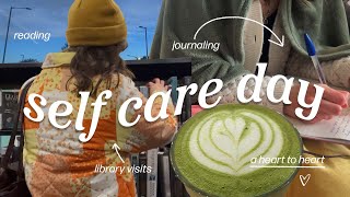 Self Care Day 💌 *reading, cafes, library trips & a social media heart to heart* 📖🍵 VLOG by Sarah Anthony 587 views 3 months ago 17 minutes