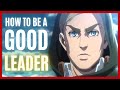 Top 5 Leadership Lessons | Erwin Smith | Attack on Titan