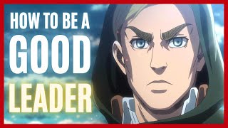 Top 5 Leadership Moments from Erwin Smith in Attack On Titan