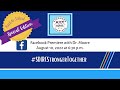 Facebook Premiere with Dr. Moore 6:30 p.m. 8/10/22