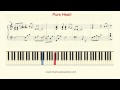 How To Play Piano: "Pure Heart" by Nubuo Uematsu Piano Tutorial by Ramin Yousefi