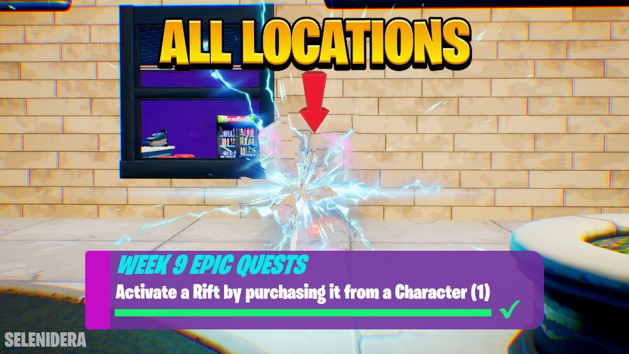 Activate A Rift By Purchasing It From A Character Fortnite Activate a Rift by purchasing it from a Character | All Locations