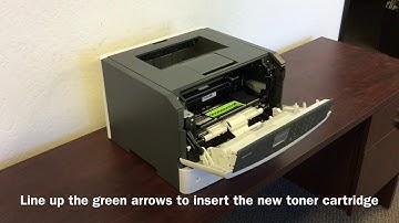 How to Replace Your Lexmark MS617 Toner Cartridge