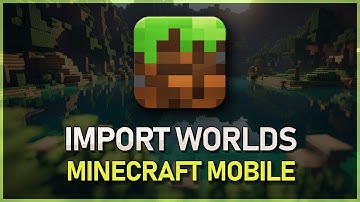 How To Import Minecraft Maps on Mobile (Minecraft PE) - Tutorial