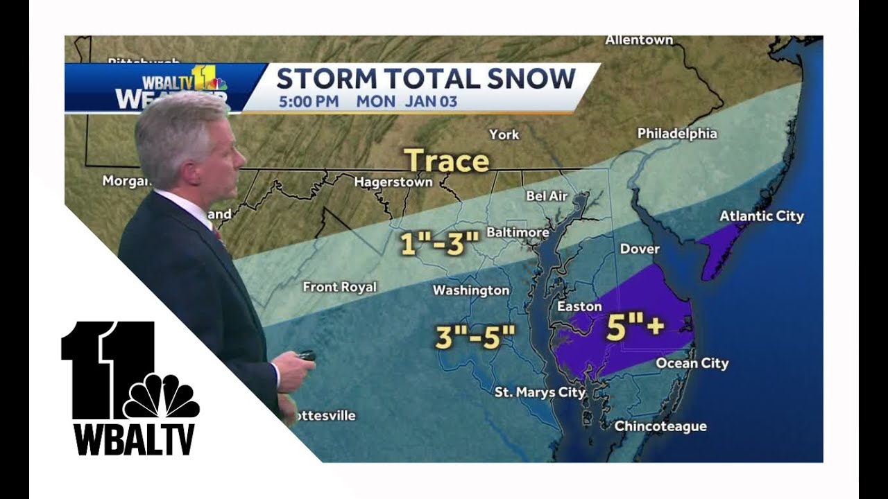 Snow forecast: Tom updates snow totals - YouTube