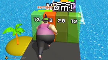 Fat Pusher - Gameplay Walkthrough Part 7 - Levels 61 - 70 (iOS, Android)