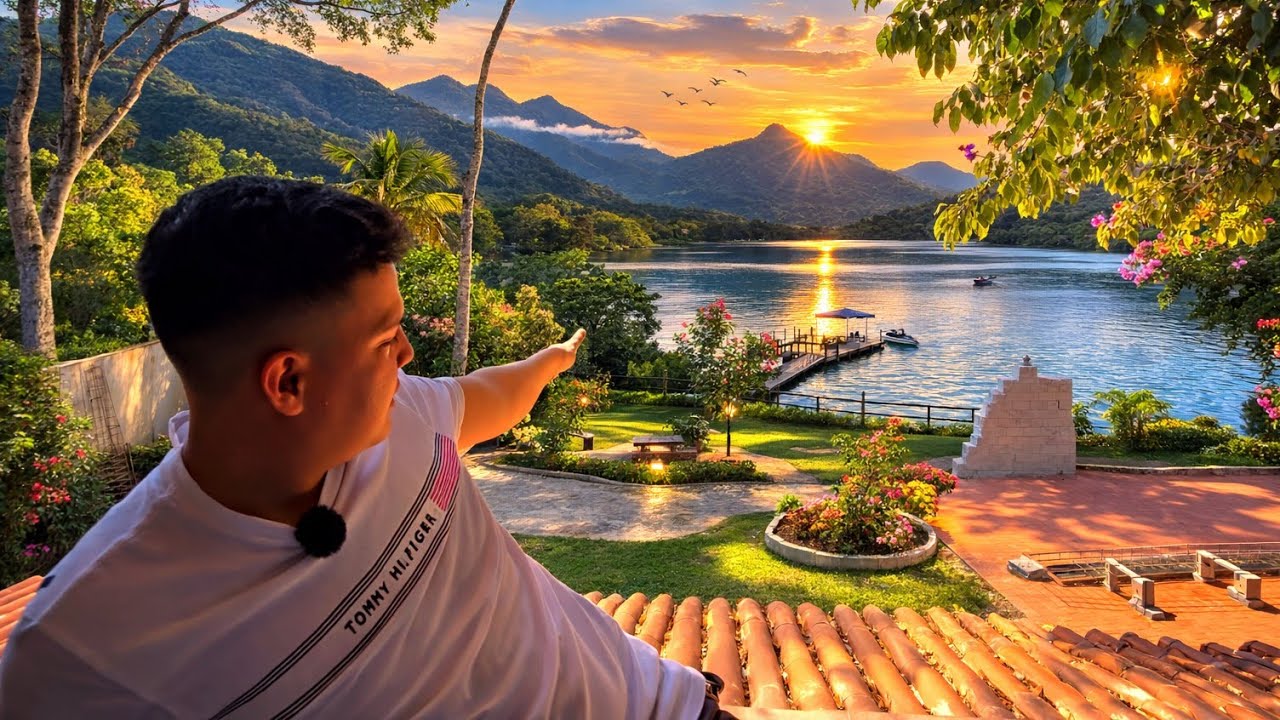 Tengo un hermoso paisaje DESDE MI CASA que no quería mostrarles. 