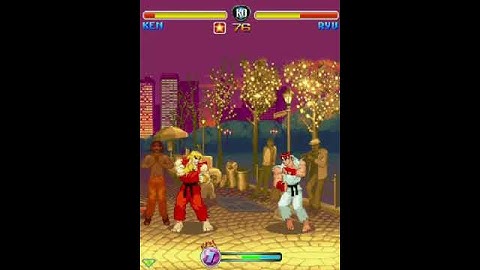 Ken Street Fighter Alpha Short gameplay