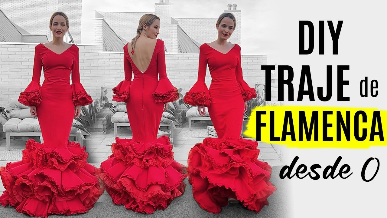 Cómo hacer un traje de flamenca desde cero