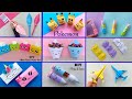 11 EASY CRAFT IDEAS | School Craft Idea/ DIY Craft/ School hacks/ Origami craft/paper mini gift idea