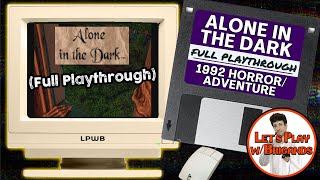 Alone in the Dark | 1992 Horror Adventure Game | Full Playthrough