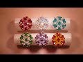 Anillo Redondo Swarovski Round Beaded Ring Tutorial