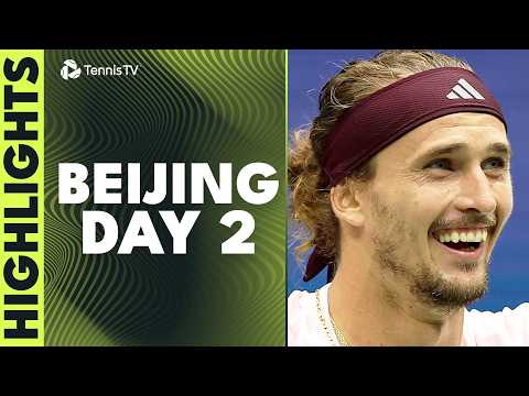 Zverev Begins Campaign; Cobolli, Bublik & More Feature | Beijing 2026 Day 2 Highlights