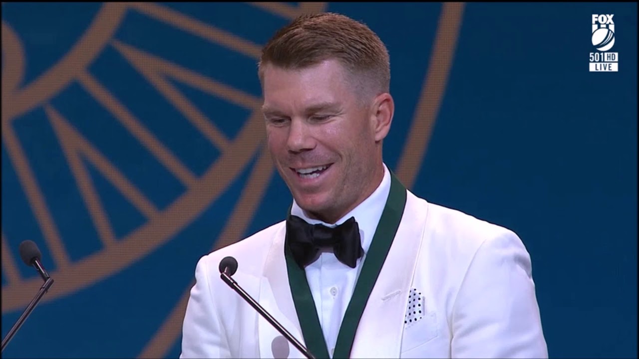 Allan Border Medal - David Warner - Australian Cricket Awards 2020