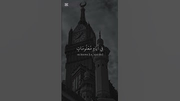 وأذن في الناس بالحج يأتوك رجالا وعلى كل ضامر يأتين من كل | الآية 27 من سورة الحج عبد الرحمن مسعد