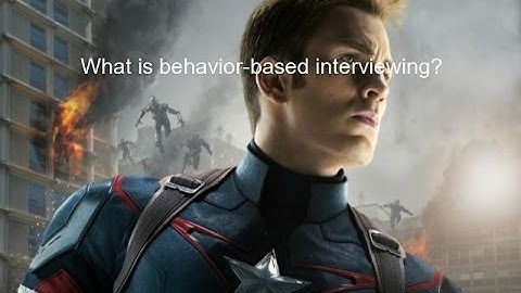 What is behavior-based interviewing?