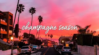 Troy Ogletree - champagne season (Lyrics) | Road Trip Song ~ Dreamy Sunset Drive | Given Music