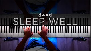 d4vd - Sleep Well (The Theorist Piano Cover)