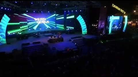 Weird Genius live at Jakarta Fair 2018