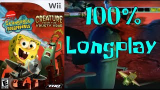 SpongeBob SquarePants: Creature from the Krusty Krab - 100% Wii Longplay