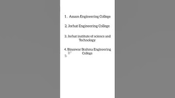 Engineering colleges accepting CEE 😮|| Must know || #cee #assam #engineering