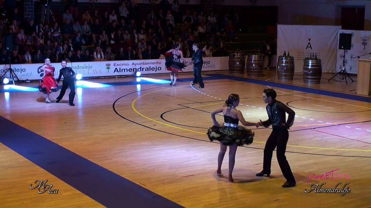 MueBT2016 Almendralejo. XI Trofeo Internacional de Baile Combinado Pasodoble12 a 18d pasodobles toreros
