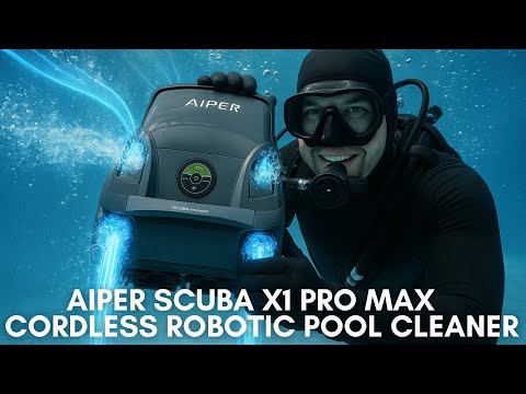 Бездротовий робот-пилосос для басейну Aiper Scuba X1 Pro Max, видео 3