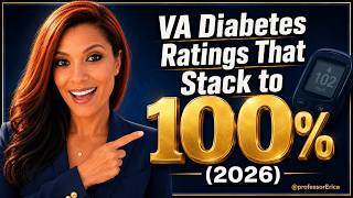 VA Diabetes Ratings That Stack to 100% (2026)