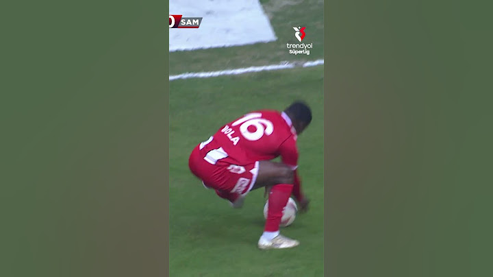 Trendyol Süper Lig'de bu sezon uzaktan atılan goller 4. Bölüm... 😉