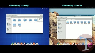 elementary OS Freya vs elementary OS Luna - What