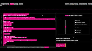 pakd - Bühne (made with Sonic Pi)