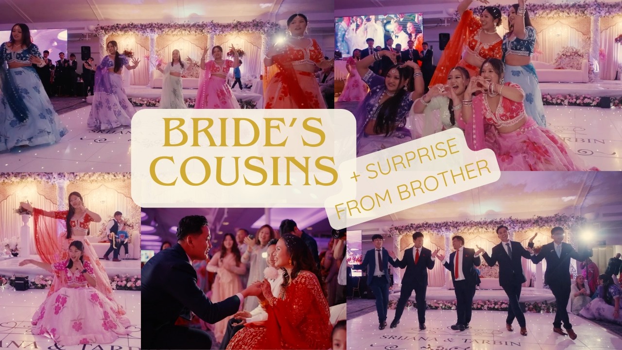 Bride's little one's - Ultimate Cousins - Srijana and Tarbin Reception