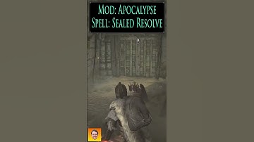 Checkout the spell SEALED RESOLVE, from the Skyrim Spell Mod APOCALYPSE! #shorts