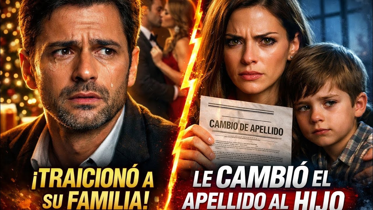 Pasó Navidad con su amante… y al volver descubrió que su hijo ya no llevaba su apellido