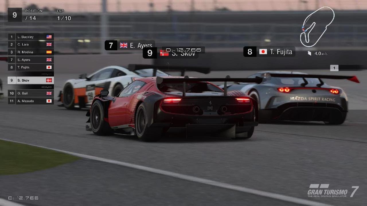 GT7 Cup Gr.3 Daytona Road Course Ferrari 296 GT3 '23